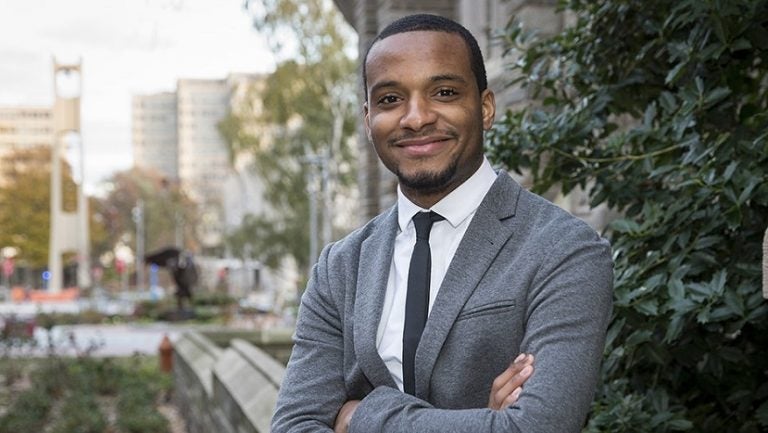 Hazim Hardeman, Temple University's first Rhodes Scholar