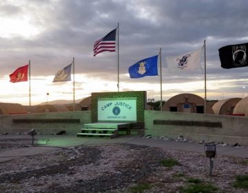 Camp Justice, Naval Station Guantanamo Bay, location of the military commission courtroom. This photo was approved for release by the U.S. military. (David Welna/NPR)