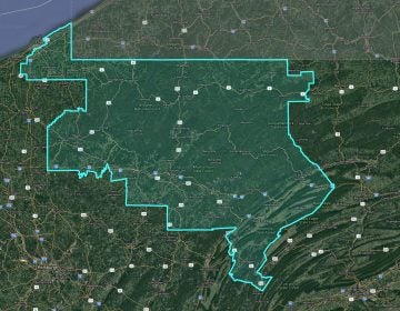 Pennsylvania’s 5th congressional district was among those criticized in federal court on Monday as a possible partisan gerrymander. An expert witness pointed to Erie County in the far northwest corner of the state. The county was split during the 2011 redistricting process.  The result, the witness said, dilutes a concentration of Democratic voters and instead favors Republican voters. (Pa. Redistricting website)