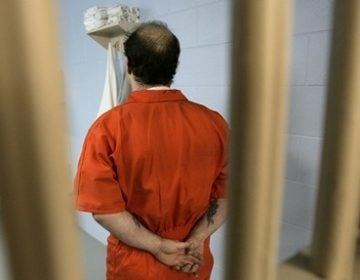 An inmate stands in his maximum security cell in A Block at Pike County Correctional Facility in Lords Valley, Pa. (Carolyn Kaster/AP Photo)