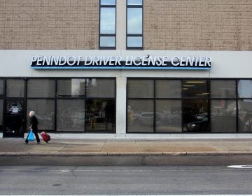 Penndot Driver License Center at 8th and Arch streets.