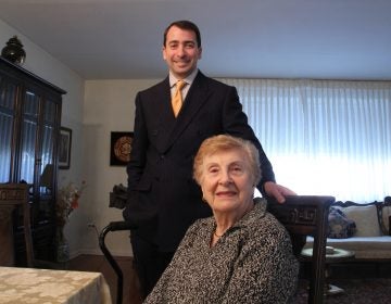 Brian Gralnick of the Jewish Federation of Greater Philadelphia is working to help 91-year-old Holocaust Survivor Sylvia Genoy keep her home in Northeast Philadelphia.