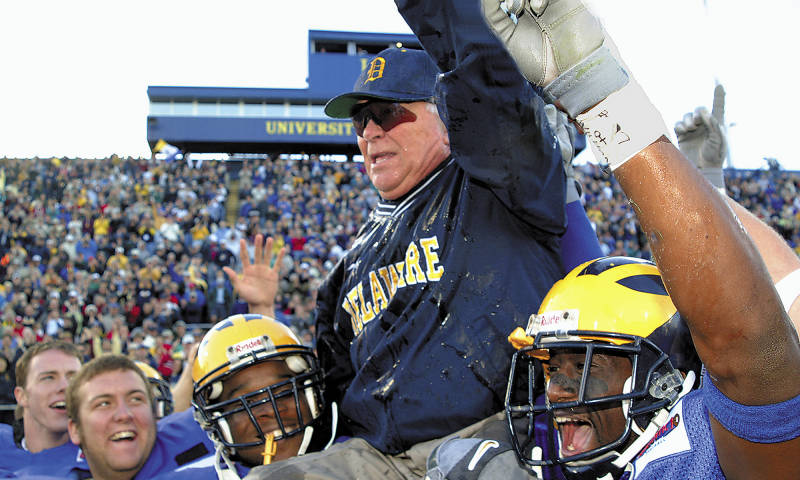 Delaware Football - Rich Gannon understands the importance of tradition and  legacy to #BlueHens football