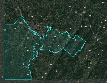 Pennsylvania's 18th Congressional District, southwest of Pittsburgh.