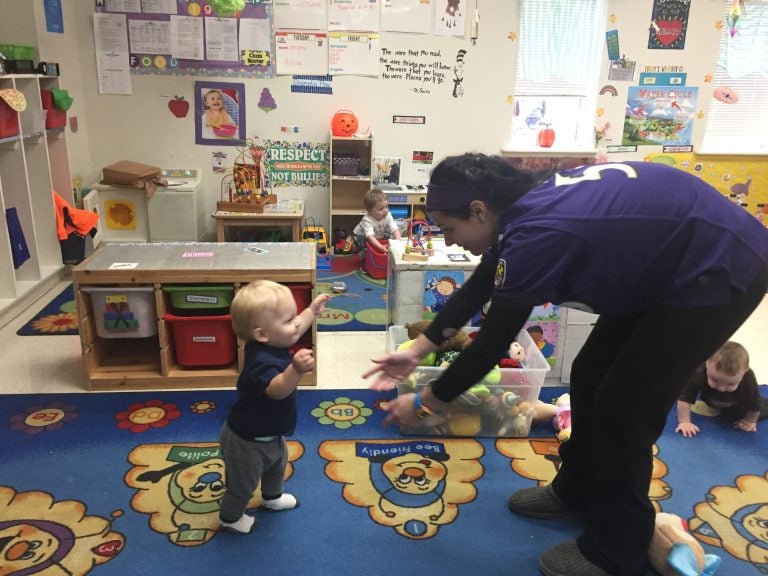 Proponents of quality early education centers say they can help reduce Delaware's achievement gap between poor students and those of means. (Cris Barrish/WHYY)