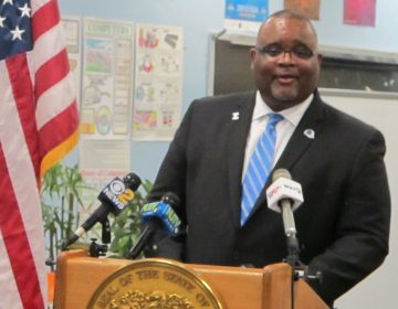 Lamont Repollet is nominated to be New Jersey's next education commissioner. (Phil Gregory/WHYY)