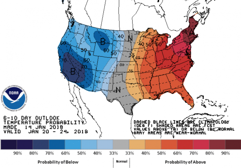 Image: National Weather Service Climate Prediction Center 