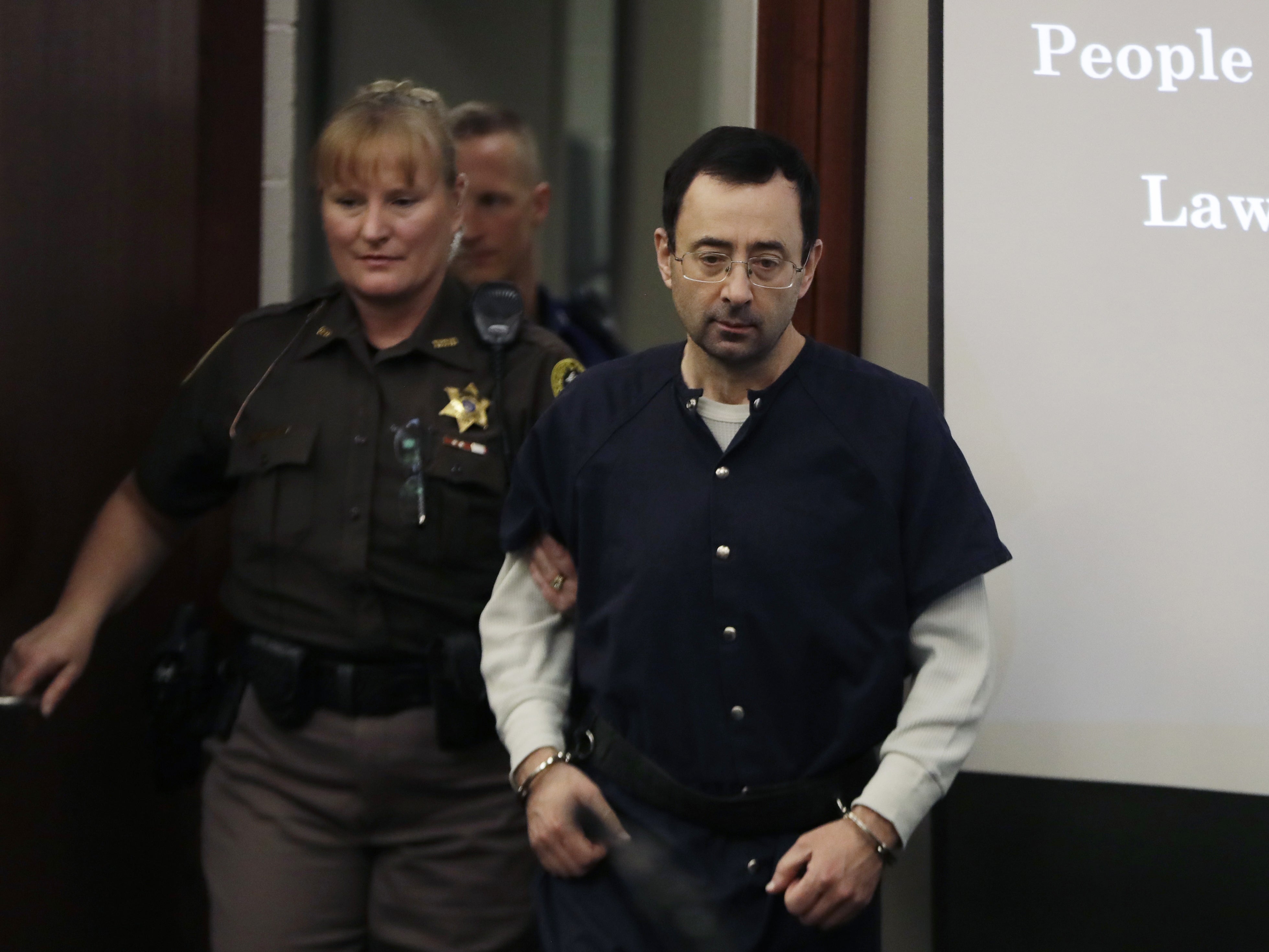 Former USA Gymnastics doctor Larry Nassar sentenced to up to 175 years in prison by Michigan judge