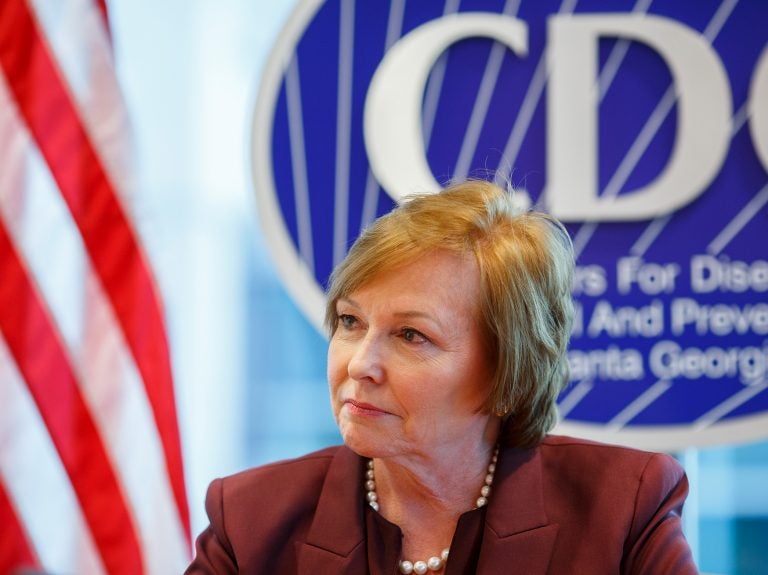 Centers for Disease Control and Prevention Director Dr. Brenda Fitzgerald is photographed at the agency’s headquarters in Atlanta, GA on Dec. 5, 2017. Centers for Disease Control and Prevention Director Dr. Brenda Fitzgerald is photographed at the agency's headquarters in Atlanta, GA on Dec. 5, 2017. (Melissa Golden for The Washington Post/Getty Images)