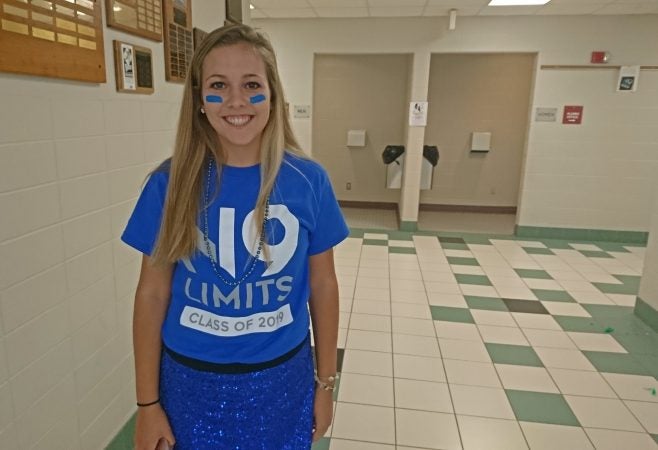 Titusville junior Heidi Drake wants to be an eye surgeon (Kevin McCorry/WHYY)