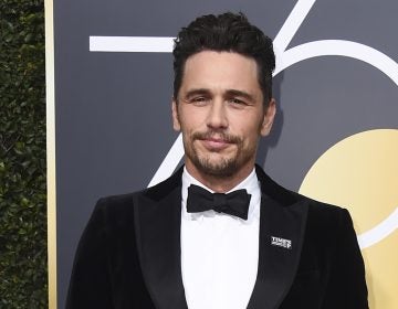 James Franco at the 75th annual Golden Globe Awards