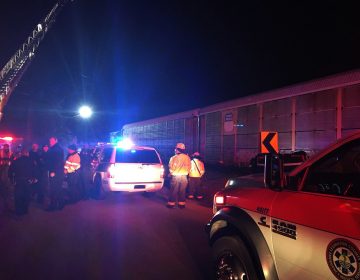 Emergency responders work at the scene of a crash between an Amtrak passenger train and a CSX freight train Sunday, Feb. 4, 2018 in Cayce, S.C. The crash left multiple people dead and dozens of people injured. (Lexington County Sheriff's Department via AP)