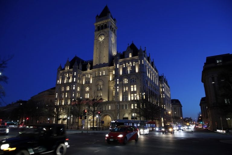 The Trump International Hotel is seen, Tuesday, Jan. 30, 2018, in Washington.