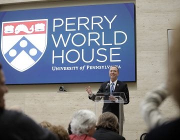 U.S. Rep. Adam Schiff, D-California., ranking member of the House Intelligence Committee, speaks at the University of Pennsylvania in Philadelphia Thursday. (AP Photo/Matt Rourke)