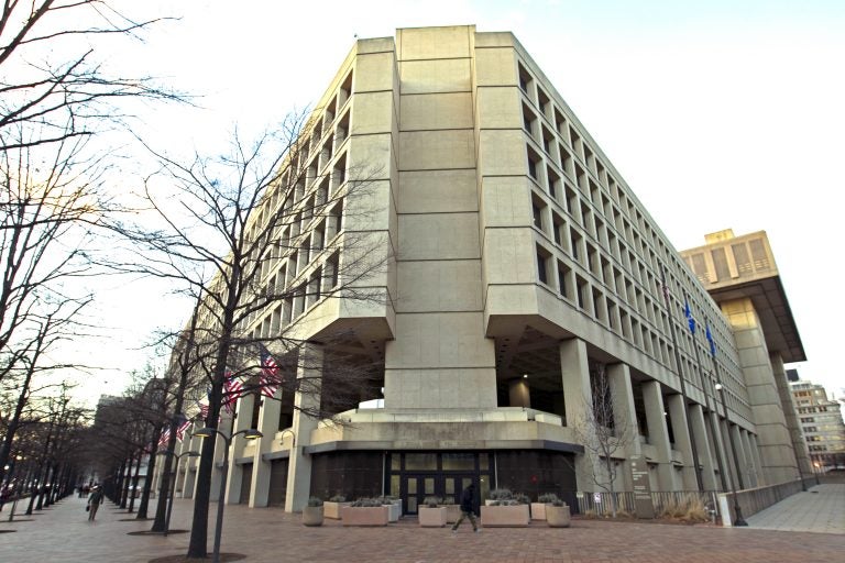 The FBI building in Washington, Friday, Feb. 2, 2018.