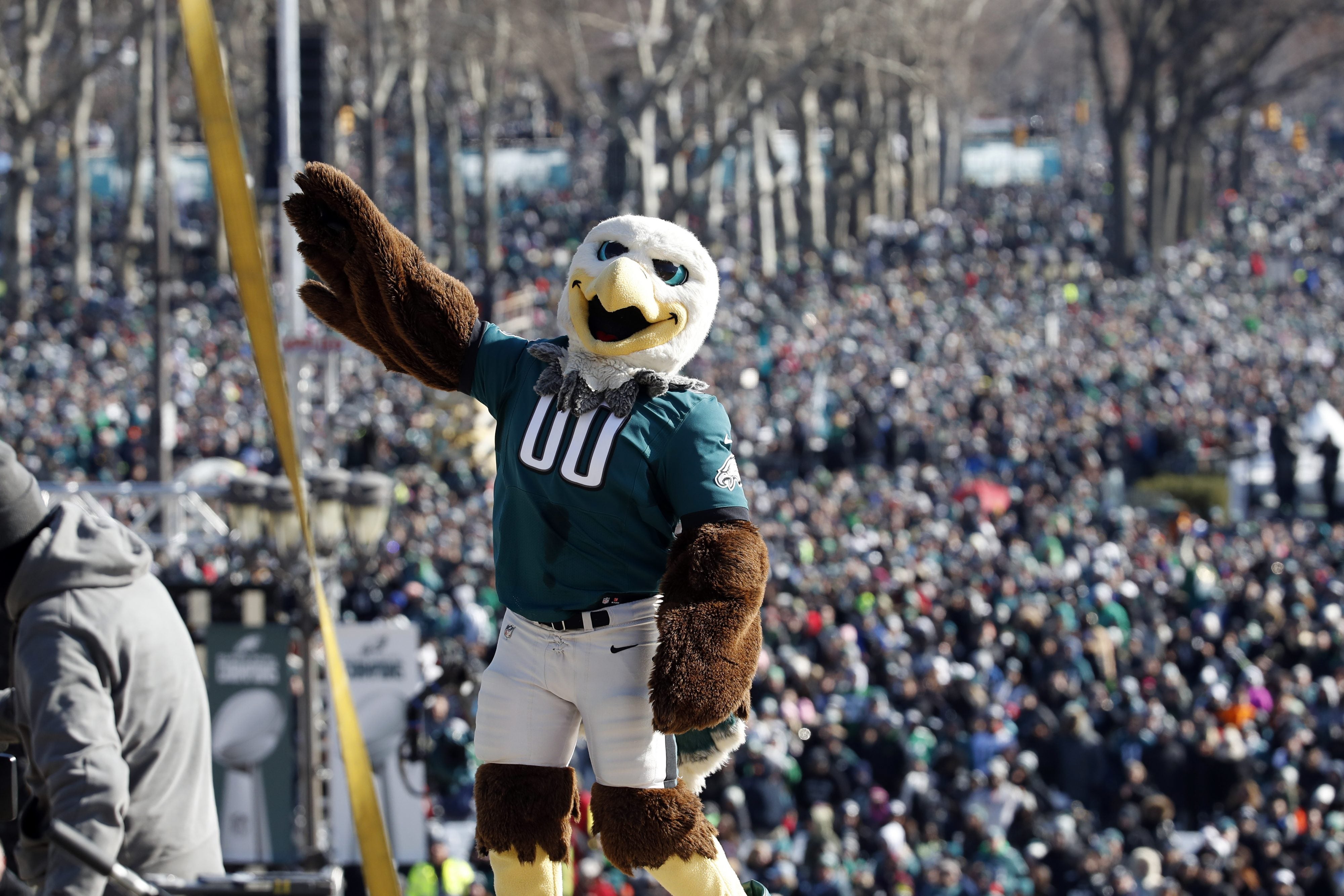 Eagles fans swooping down on merchandise