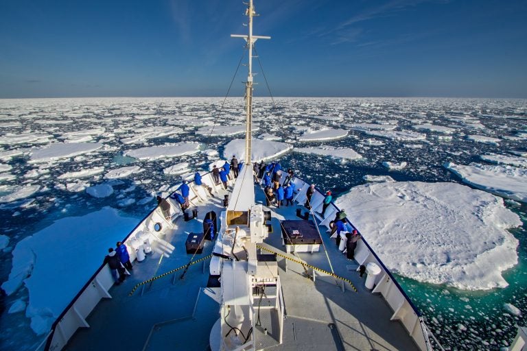 Sherry Ott says Antarctica is as close as you'll come to leaving the planet.