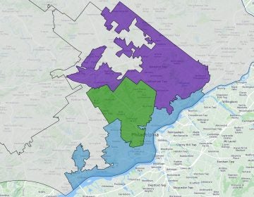 Pennsylvania's 1st, 2nd and 13th Congressional Districts.