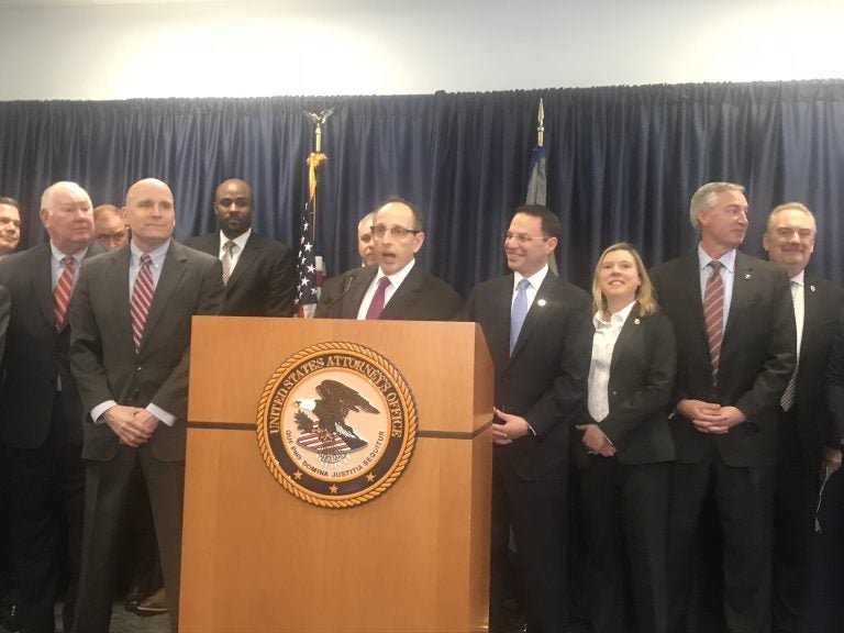 U.S. Attorney Lou Lappen says Philadelphia's idea of establishing a facility for those struggling with opioid addiction to use drugs under medical supervision sounds like a “self-suicide site.” (Bobby Allyn/WHYY)