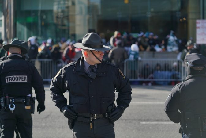 Massive love fest at Eagles Super Bowl parade - WHYY