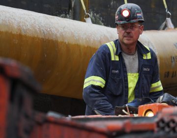 President Trump praised the 2017 opening of this mine in Friedens, Pa., which created around 100 jobs. (Dake Kang/AP)