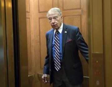 Sen. Chuck Grassley, R-Iowa, arrives at the Capitol in Washington, in a photo from September.