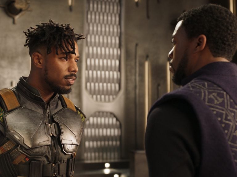 Since no Hollywood movie with a predominantly black cast has ever had a bigger budget, there's a feeling of collective stakes Black Panther's its critical and commercial reception.
(Marvel/Disney/AP)