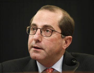 Health and Human Services Secretary Alex Azar speaks to the House Ways and Means Committee about the FY19 budget, Wednesday, Feb. 14, 2018, on Capitol Hill in Washington.