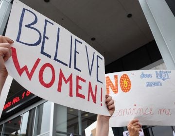 Activists participate in the Take Back The Workplace March and #MeToo Survivors March & Rally on Nov. 12, 2017, in Hollywood, Calif. A new survey offers the first set of nationwide data on prevalence, showing that the problem is pervasive and women are most often the victims. (Sarah Morris/Getty Images)