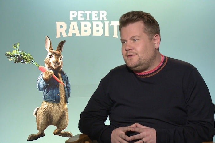 James Corden for "Peter Rabbit" - WHYY