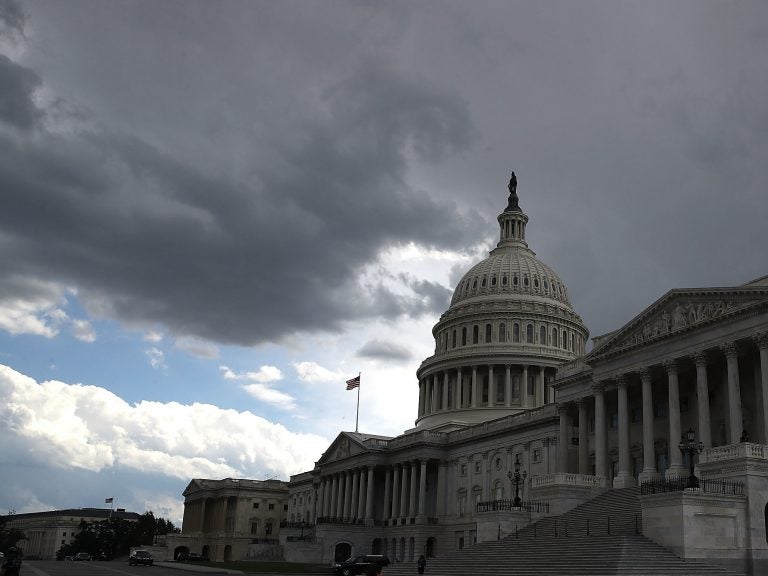 A political storm is brewing in Washington over the release of a much-discussed secret memo alleging abuses by the FBI and Justice Department. (Mark Wilson/Getty Images)