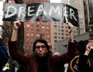 Demonstrators protest the lack of a deal on the Deferred Action for Childhood Arrivals program, which includes so-called DREAMers, last month outside of Federal Plaza in New York City. There is still no deal. (Spencer Platt/Getty Images)