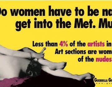 Do women have to be naked to get into the Met Museum?