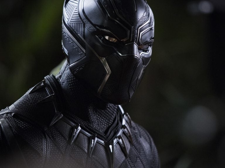 The triangular patterns visible in Chadwick Boseman's Black Panther suit reflect what costume designer Ruth Carter calls 