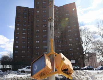The public housing project the Farragut Houses in Brooklyn, New York. The budget blueprint President Donald Trump released Thursday calls for the cutting of billions of dollars in funding from the Department of Housing and Urban Development. (Spencer Platt/Getty Images) 