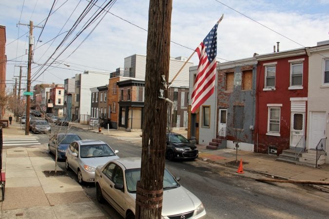 Coral Street in East Kensington. (Emma Lee/WHYY)