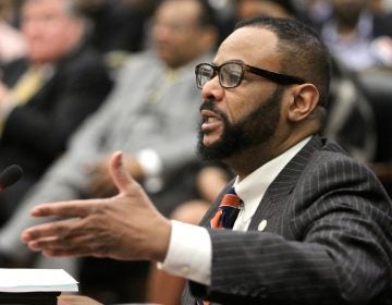 Philadelphia Councilman Curtis Jones has introduced a bill that would regulate medical marijuana dispensaries in his district — including the Overbrook Farm and Roxborough neighborhoods — as well as across the city. (Emma Lee/WHYY)