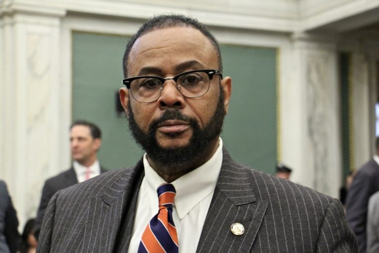 City Councilmember Curtis Jones. (Emma Lee/WHYY)