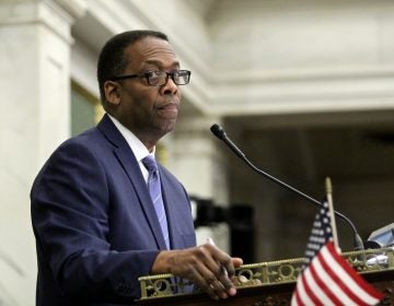 City Council President Darrell Clarke. (Emma Lee/WHYY)