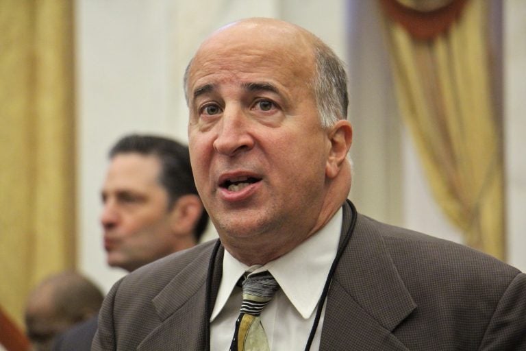 City Councilman Mark Squilla plans to introduce a bill to set best practices
for identifying and removing lead paint within Philadelphia school buildings. (Emma Lee/WHYY)