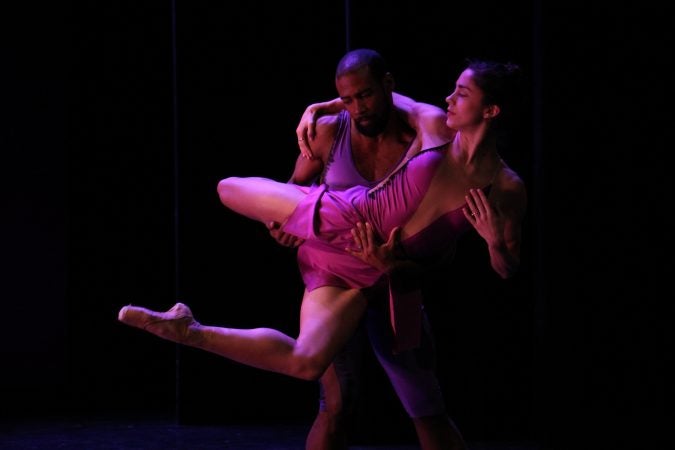 Dancers with BalletX rehearse 