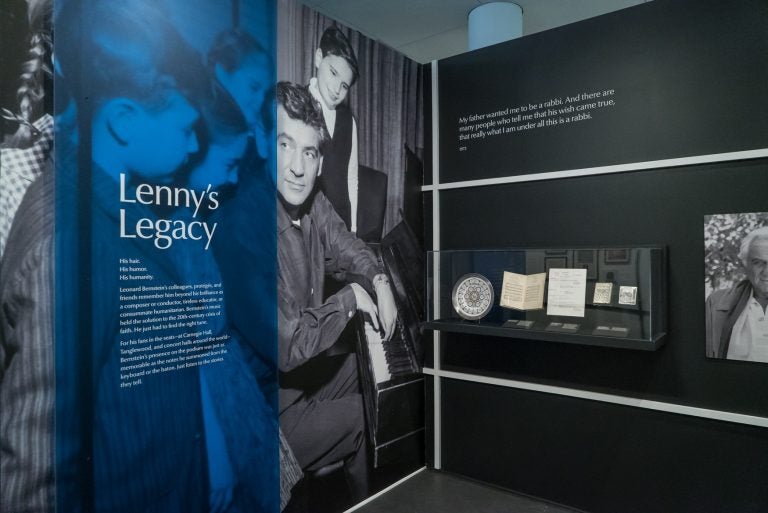 National Museum of American Jewish History celebrates Leonard Bernstein's 100th birthday with an exhibit, 