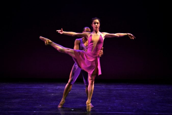 Dancers with BalletX rehearse 