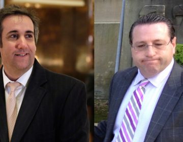 Michael Cohen, (left), and David Schwartz (Richard Drew and Frank Eltman/AP)