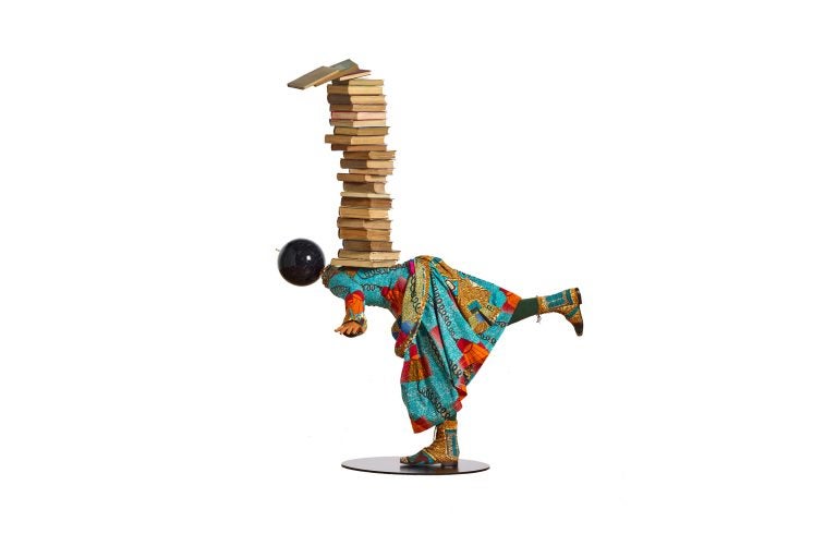 Girl Balancing Knowledge by Yinka Shonibare (Provided)