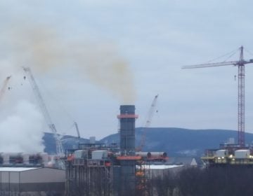 Pennsylvania environmental regulators are investigating health complaints after the Invenergy natural gas power plant in Jessup Pa. began spewing plumes of smoke this week. The company says the emissions are temporary and part of a planned commissioning process. (Kim Crinella)