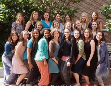 Members of the University of Pennsylvania's nurse-midwifery program's Class of 2017 are working to establish a scholarship fund for students of color. (Courtesy of Nicole Chaney)