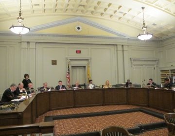 After hearing testimony Monday, the New Jersey Assembly Labor Committee voted to advance the Workplace Democracy Enhancement Act to guarantee union representatives access to public employees during the workday. (Phil Gregory/WHYY)