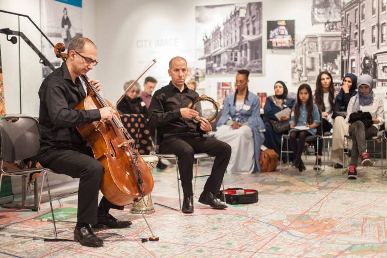 Syrian composer and cellist Kinan Abuo-afach,  of 