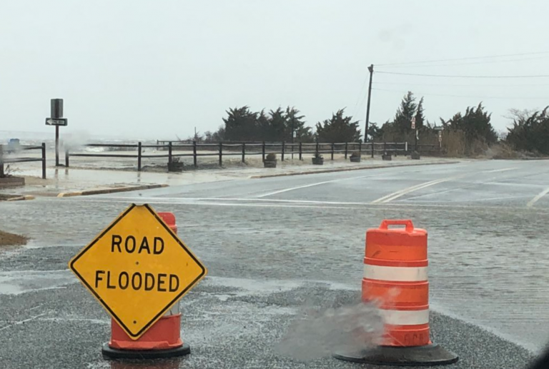 Nuisance tidal flooding in Seaside Park, N.J. (Dominick Solazzo)